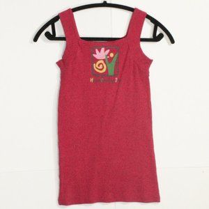 Golden Needle Tank Tops